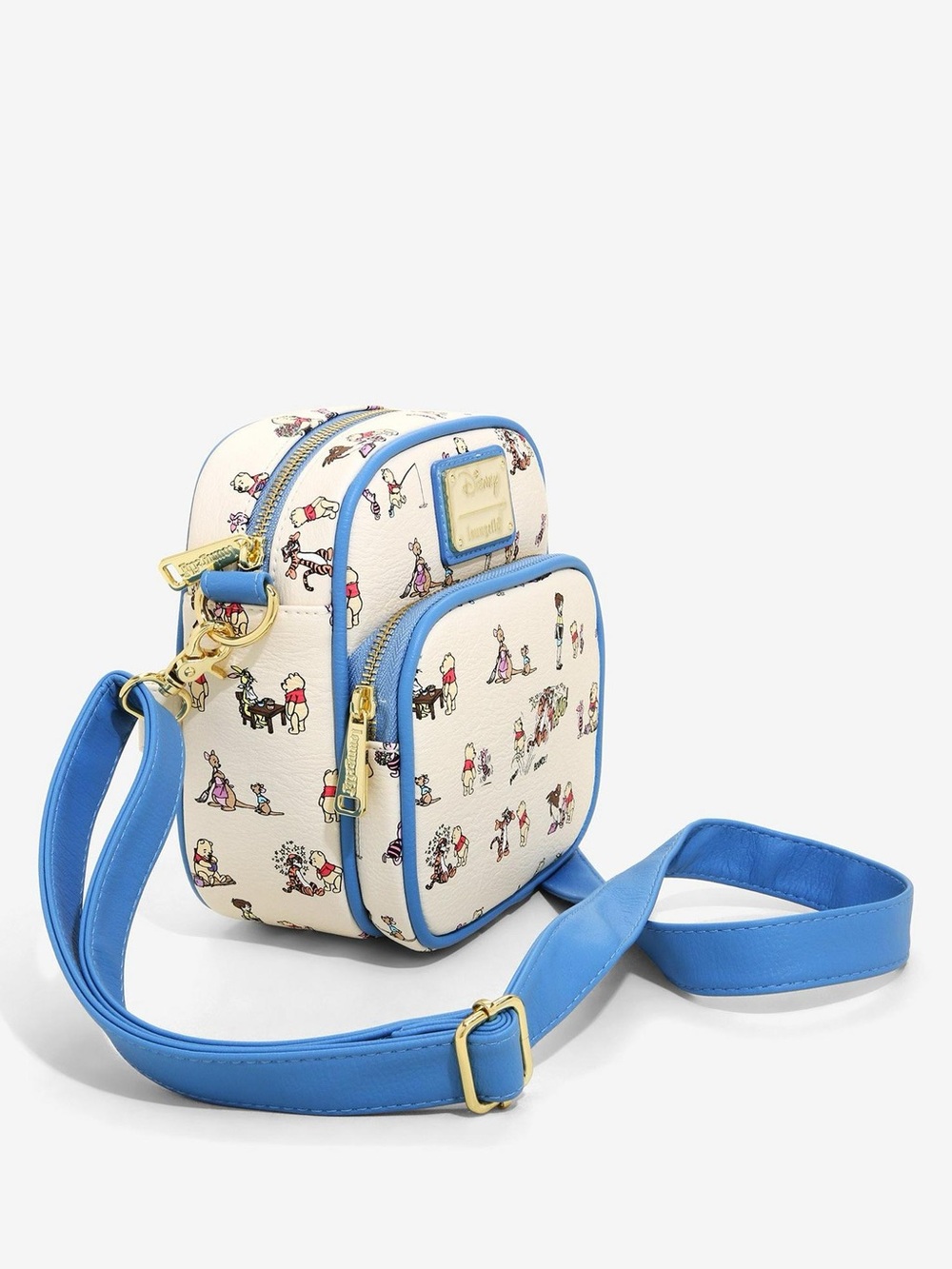 Loungefly Disney Winnie the Pooh Allover Print Crossbody Bag BoxLunch Exclusive - Picture 2 of 7